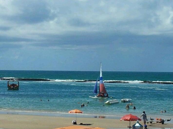 Apto Cumaru 150M Do Mar Com Piscina Прайя-ду-Франсес Экстерьер фото